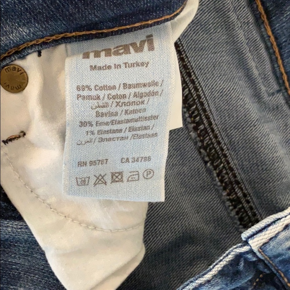 Mavi Alissa Acid distressed skinny jeans - Picture 8 of 9